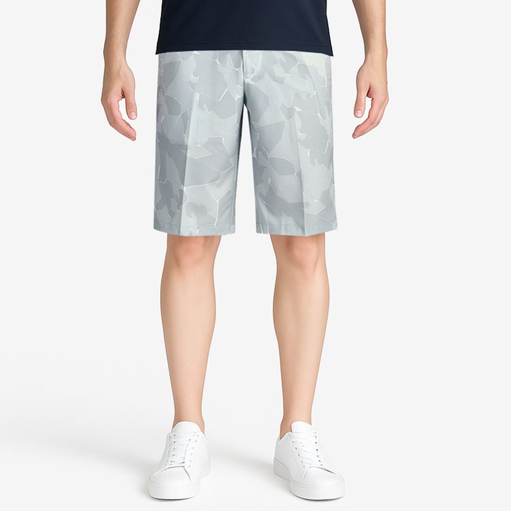 GIBBON 全彈性腰圍涼感機能透氣短褲-3