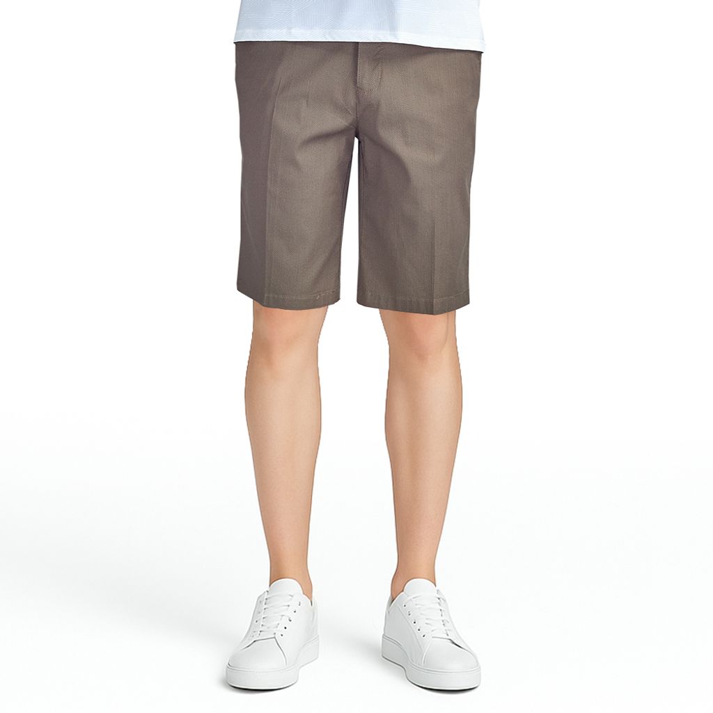 GIBBON 水洗棉Flexible彈性舒適小菱格短褲-2