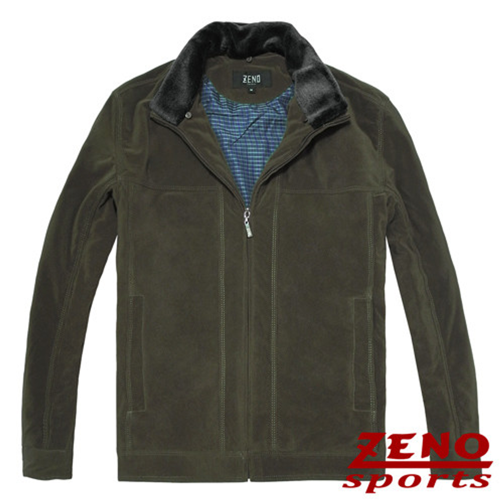 ZENO傑諾-設計款紡絨條紋保暖外套-二色 M-3L.png