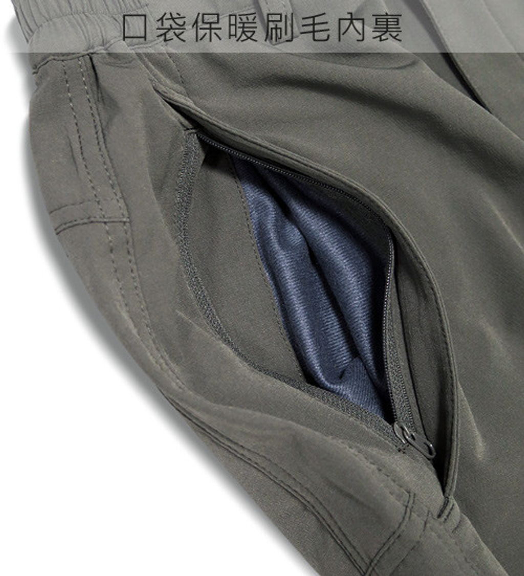 ZENO傑諾-四面彈力防水保暖鬆緊長褲-灰色 M-3XL4.png