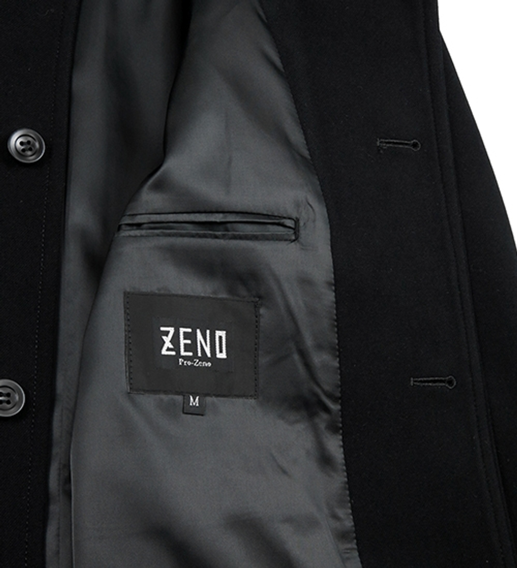 ZENO傑諾-簡約修身彈性大衣外套-黑色 M-XXL4.png