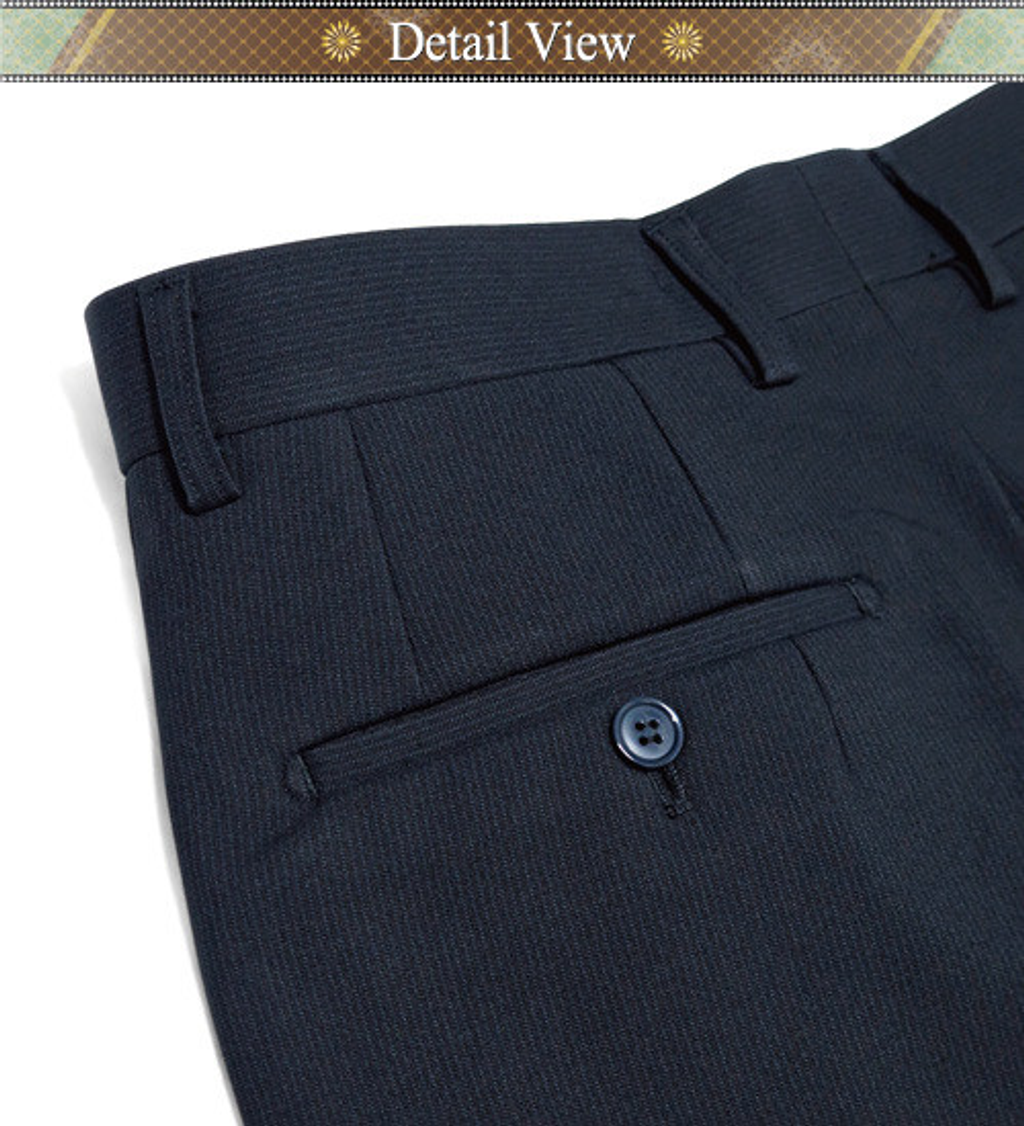 GIBBON吉朋-保暖細刷毛直紋平口西裝褲-直紋藍 30-422.png