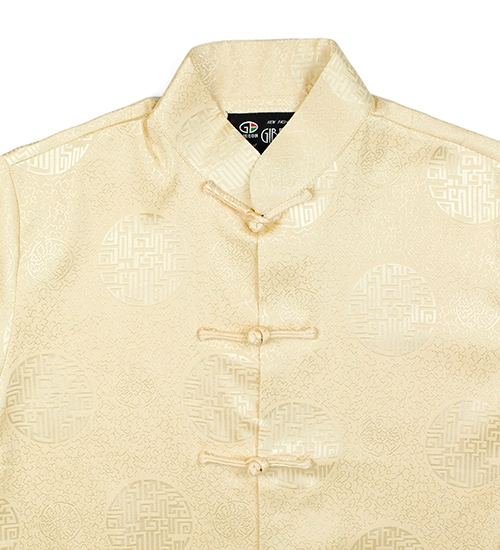 GIBBON吉朋-立領盤扣中性款古圖短袖唐裝-米褐 XS-3XL1.png