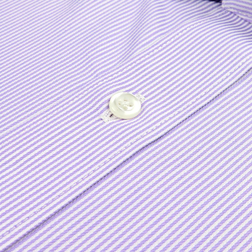 GIBBON吉朋-嚴選商務條紋長袖襯衫-紫色-4