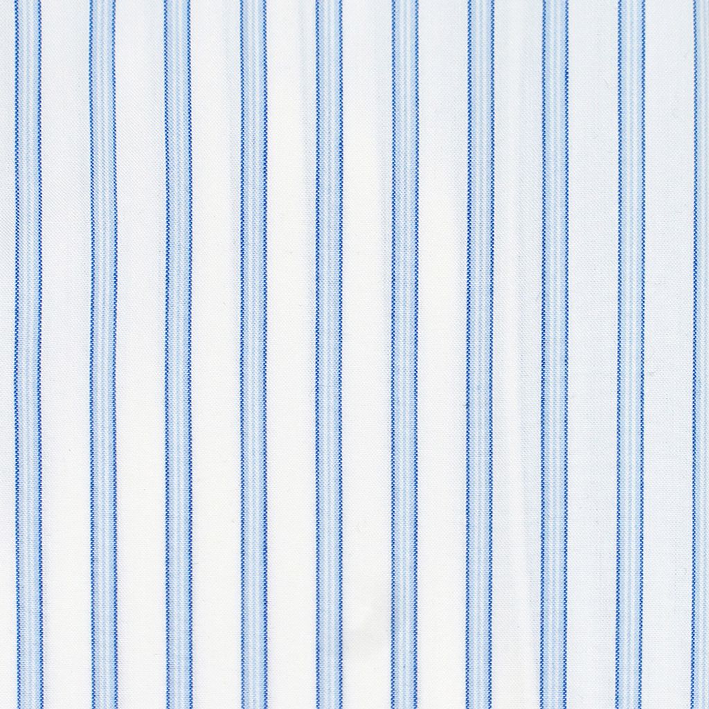 GIBBON吉朋-精選條紋修身長袖襯衫-淺藍條-6