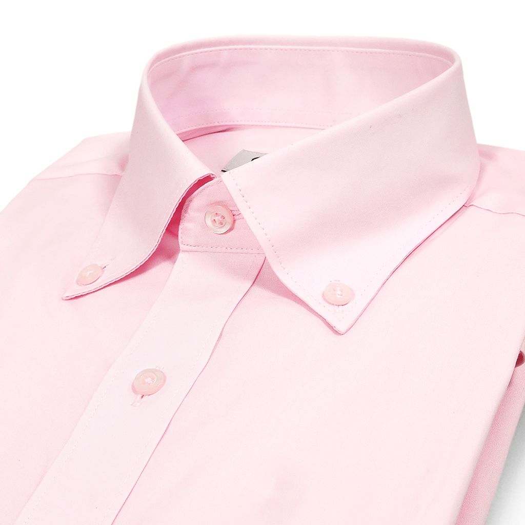 GIBBON吉朋-彈性棉柔長袖襯衫-粉色-3