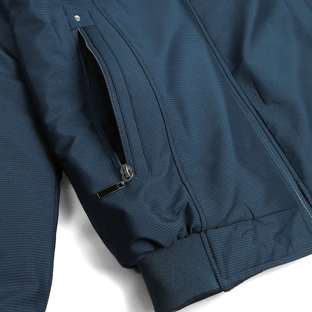 ZENO 極暖舒適內刷絨蓄熱保暖休閒外套‧海藍色-6