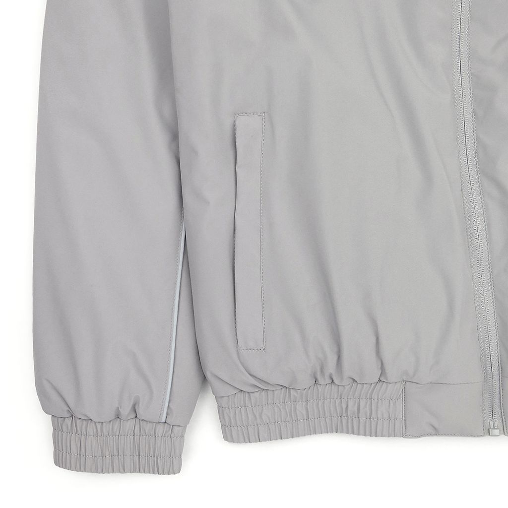 GIBBON 設計款輕暖立領鋪棉保暖外套/輕量科技棉外套‧雲灰色-5