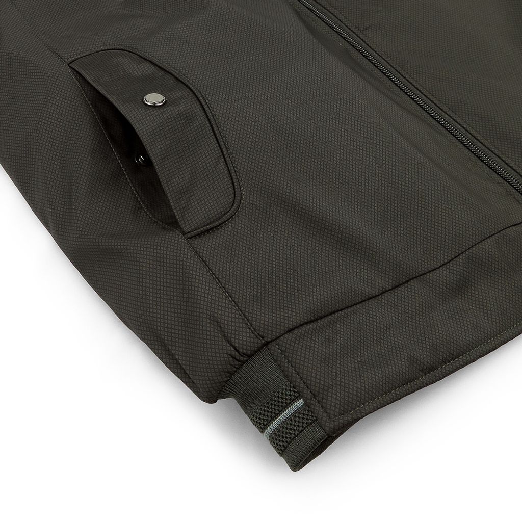 ZENO 頂級厚暖內刷絨保暖鋪棉背心 簡約設計款 咖啡色-3