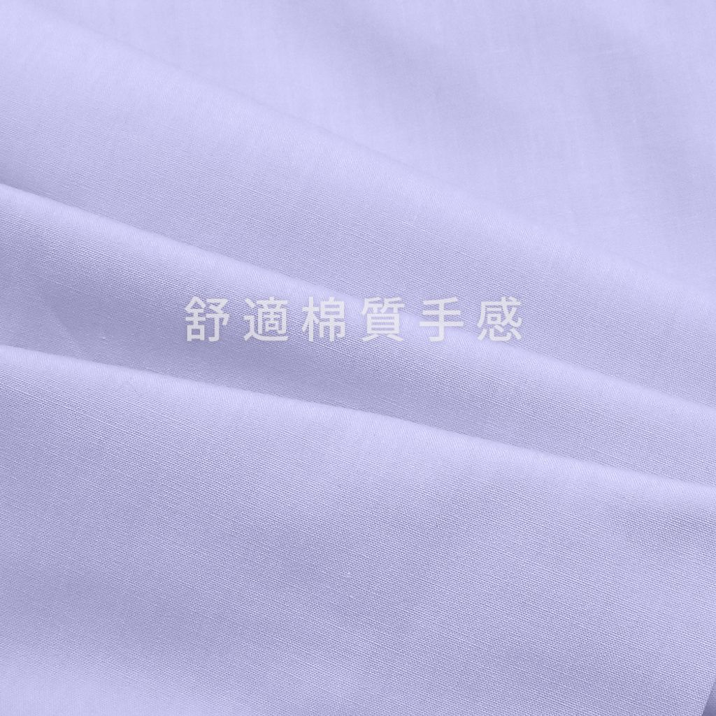 GIBBON 涼感透氣舒適質感短袖襯衫(領扣款) 淡紫色-6