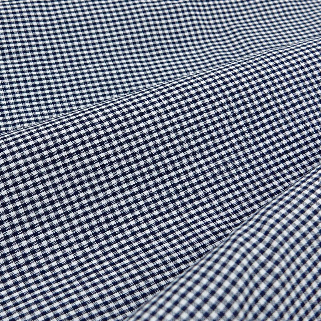 8-GIBBON吉朋-都會紳士細格紋長袖襯衫‧深灰格