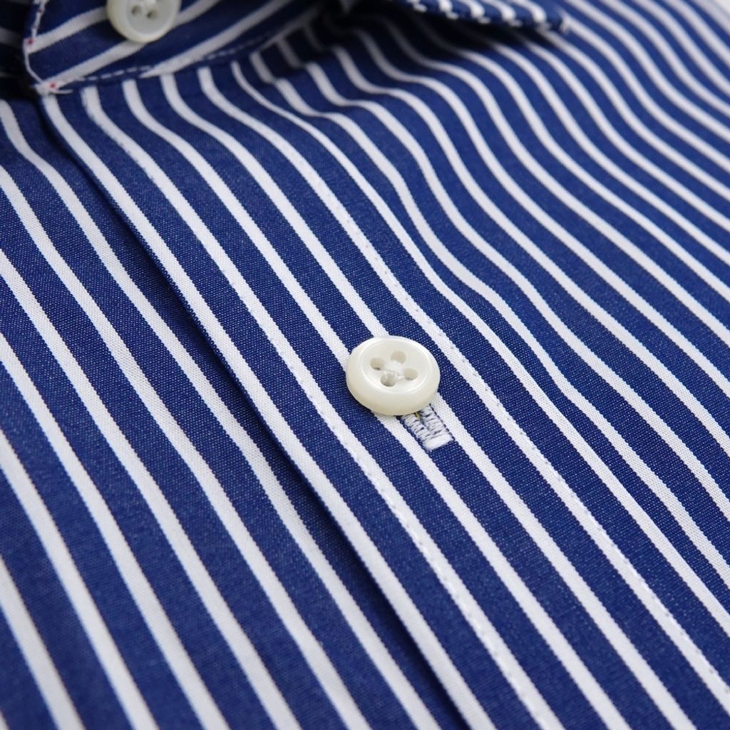 6-GIBBON吉朋-經典粗條紋休閒長袖襯衫‧二色