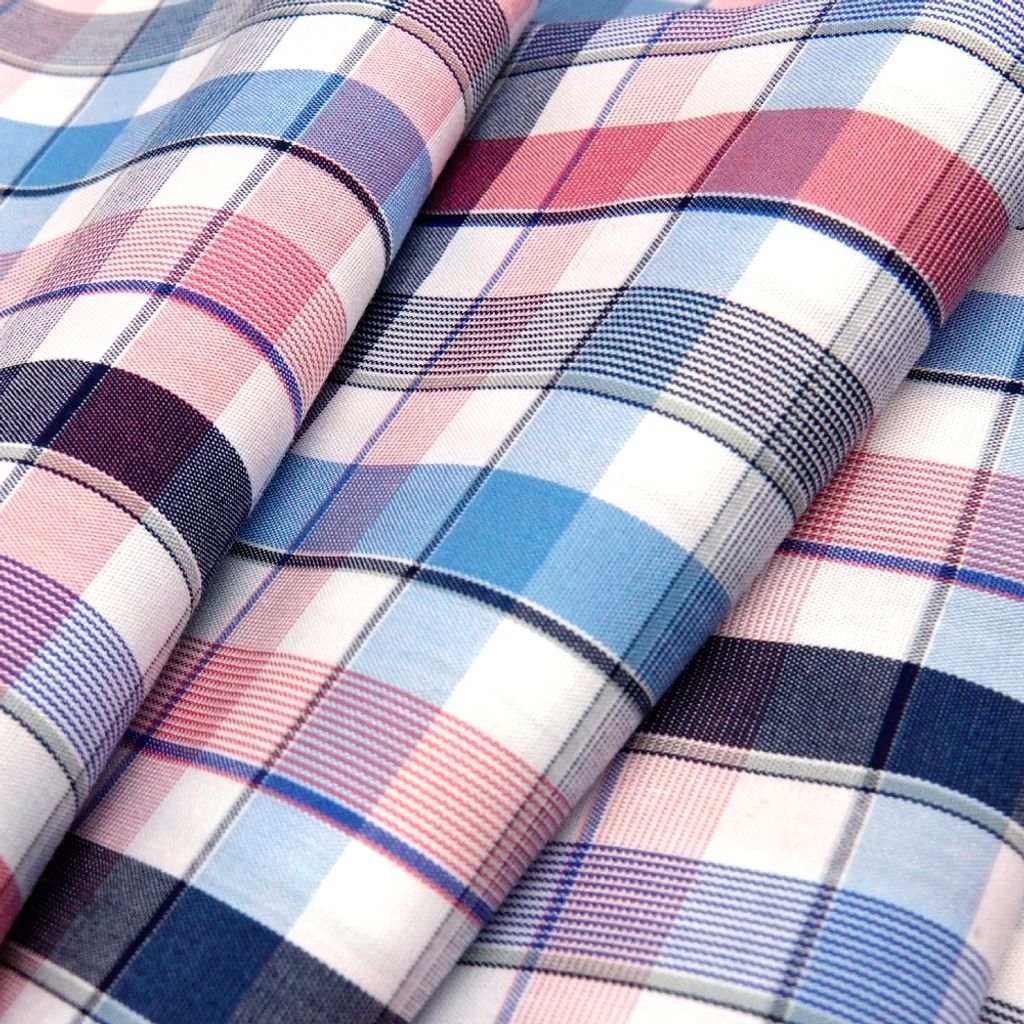 8-GIBBON吉朋-清新格紋純棉休閒長袖襯衫‧二色