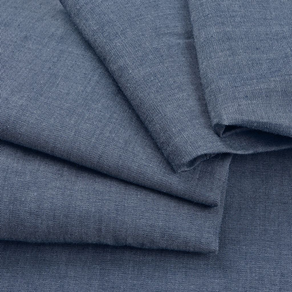 8-GIBBON吉朋-簡約光澤感設計款休閒長袖襯衫‧灰藍