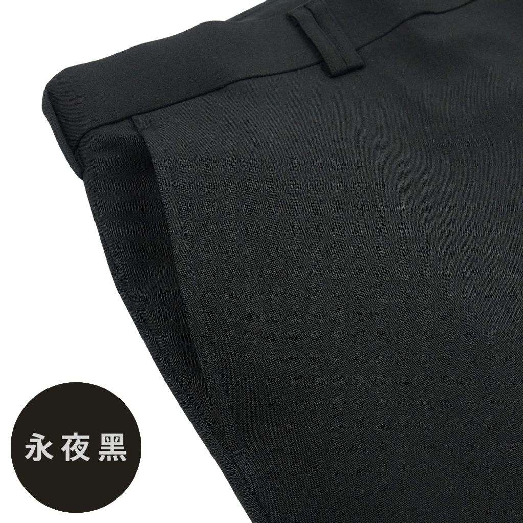 4-GIBBON吉朋 大尺碼極簡紳士 修身平口款 商務西裝褲 深灰十字紋 星幕藍 永夜黑