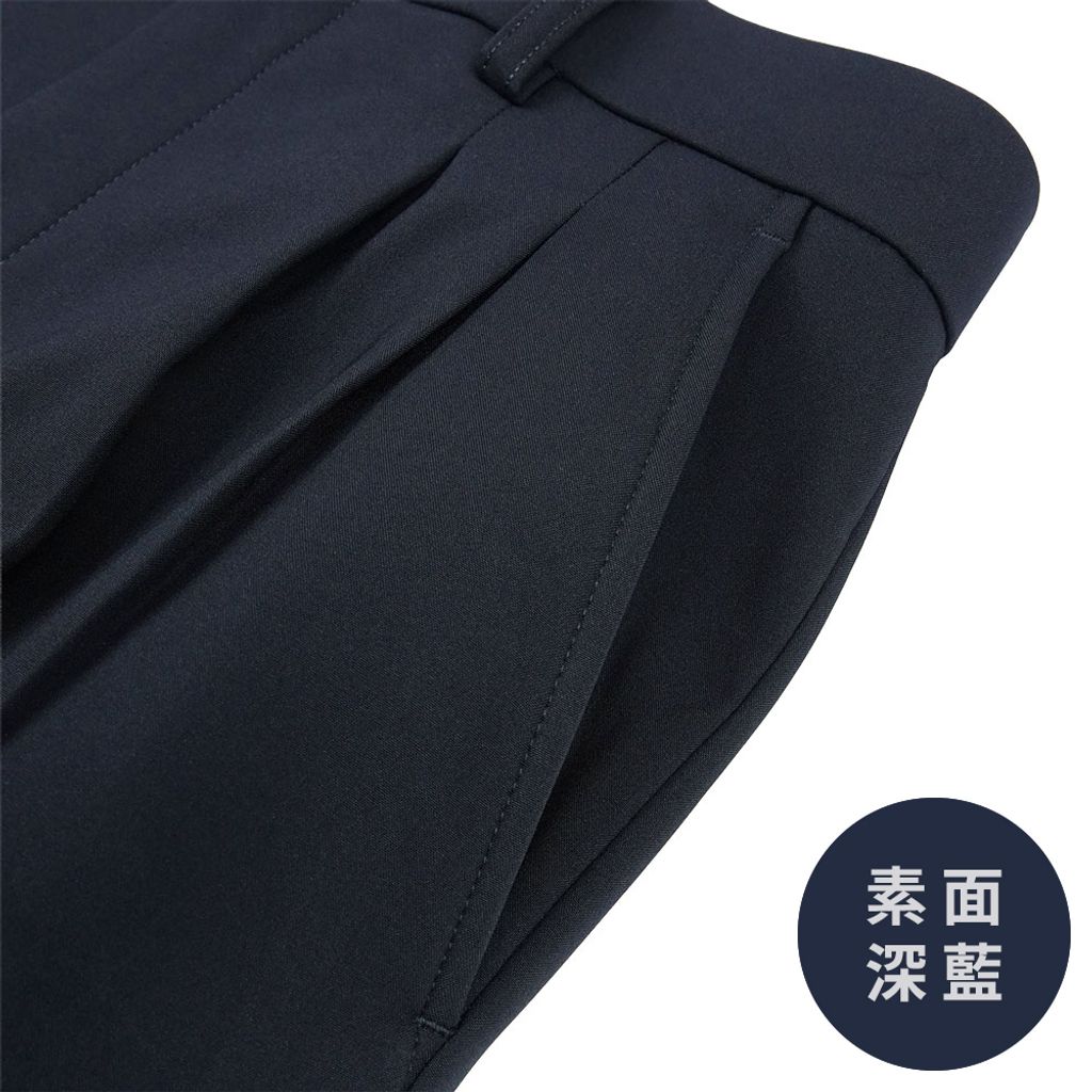 GIBBON吉朋-暖感厚質內刷毛 舒適打摺款 保暖商務西裝褲(四款任選)-7
