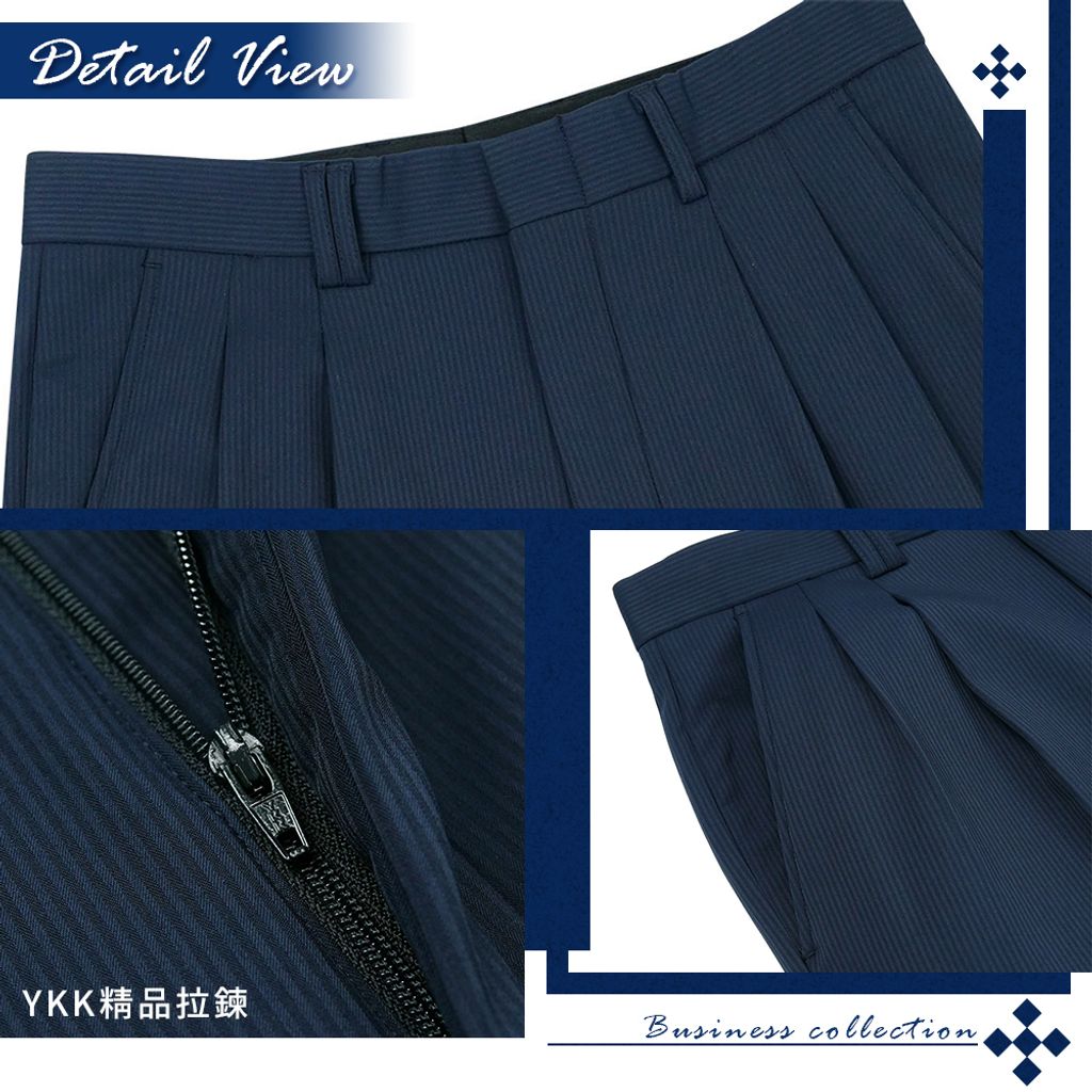 GIBBON吉朋-暖感厚質內刷毛 舒適打摺款 保暖商務西裝褲(四款任選)-9
