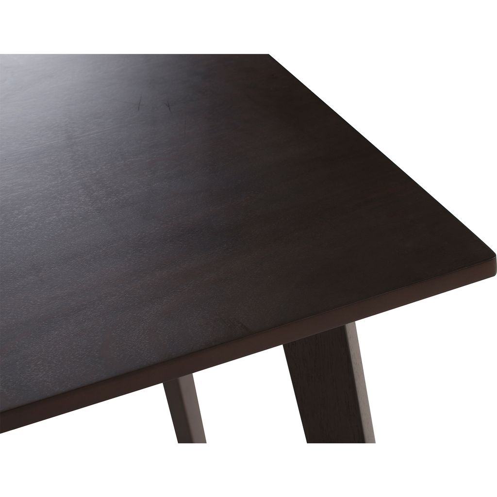 AIMIZON Dabost dining table in Dark Chestnut colour