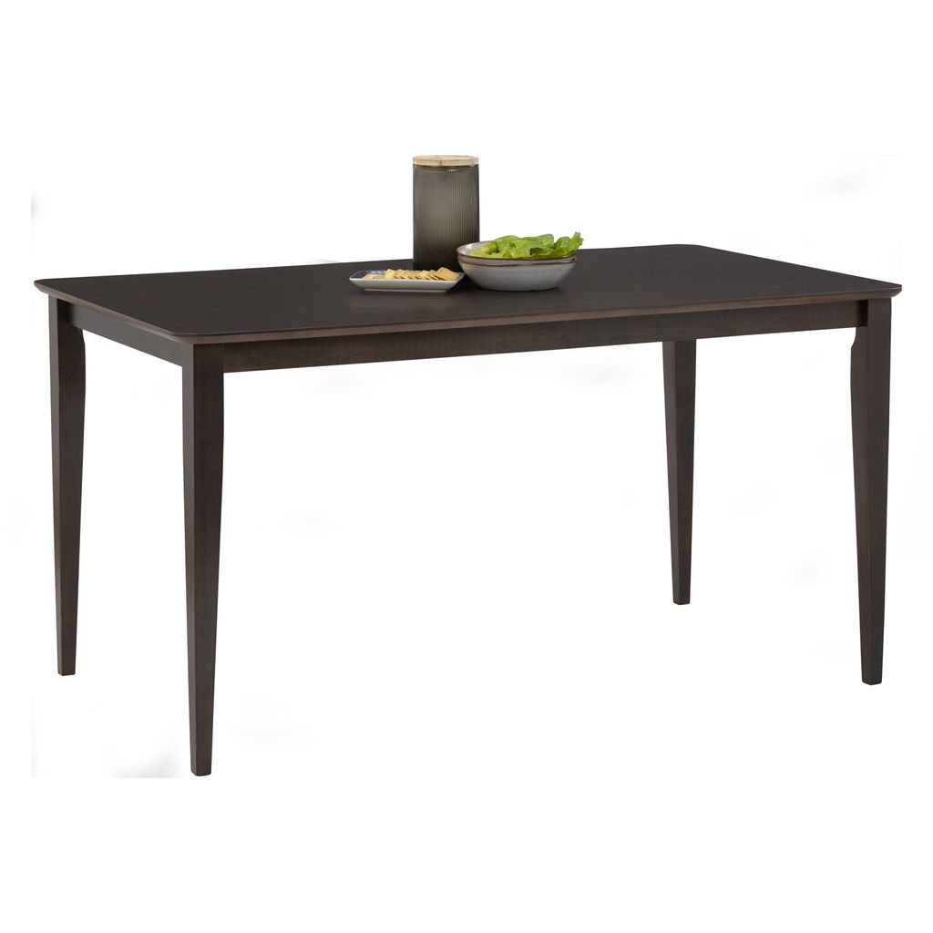 AIMIZON Dherment dining table in Dark Chestnut colour