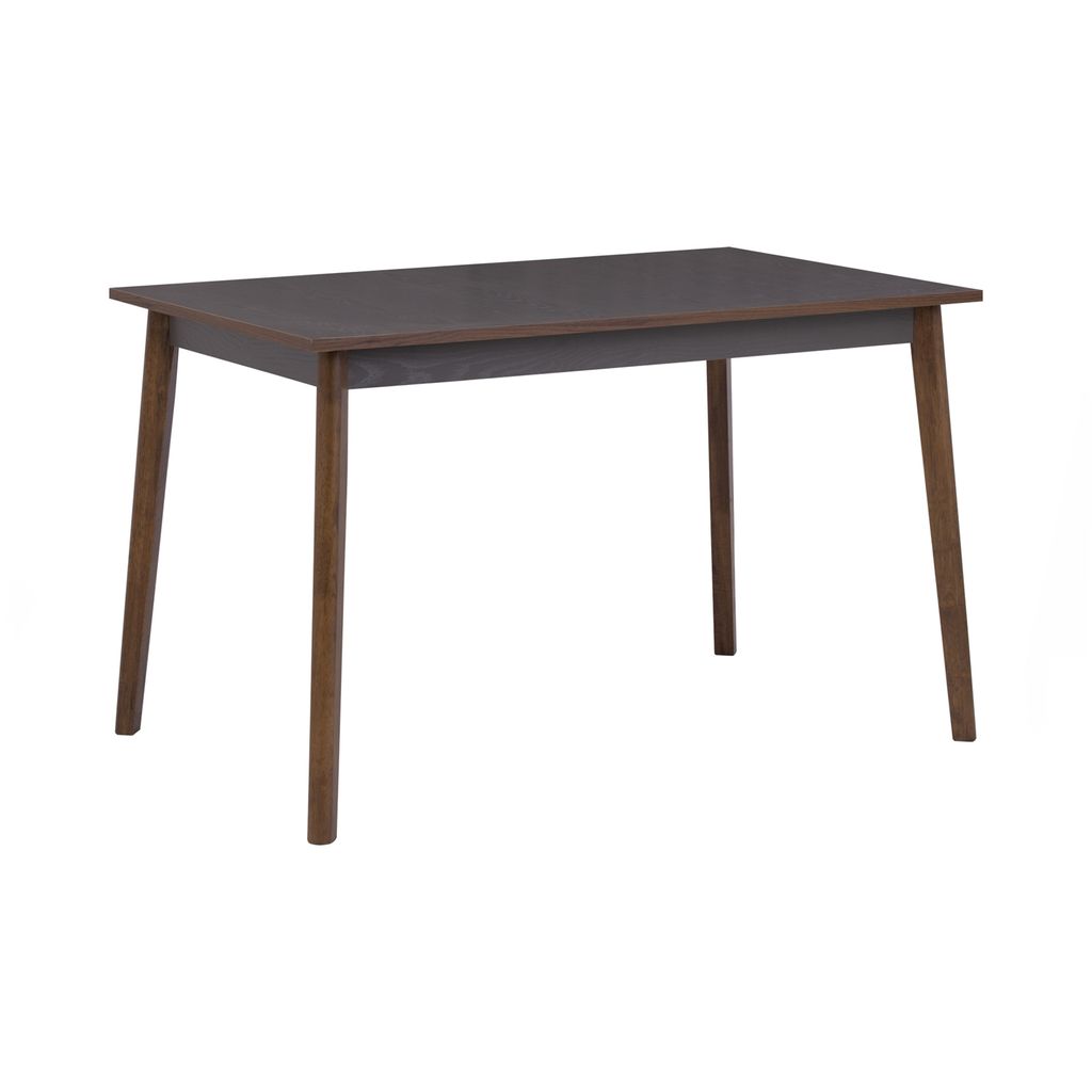 AIMIZON Uterk dining table in Cocoa colour leg, Dark Grey colour top (T25mm)