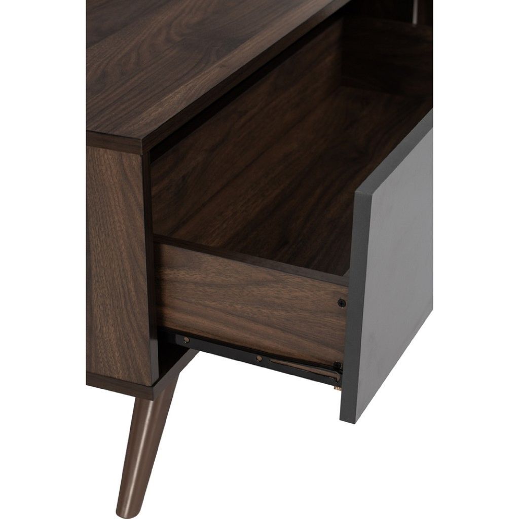 AIMIZON Cleckbarn coffee table in Columbia colour, Dark Grey colour drawer