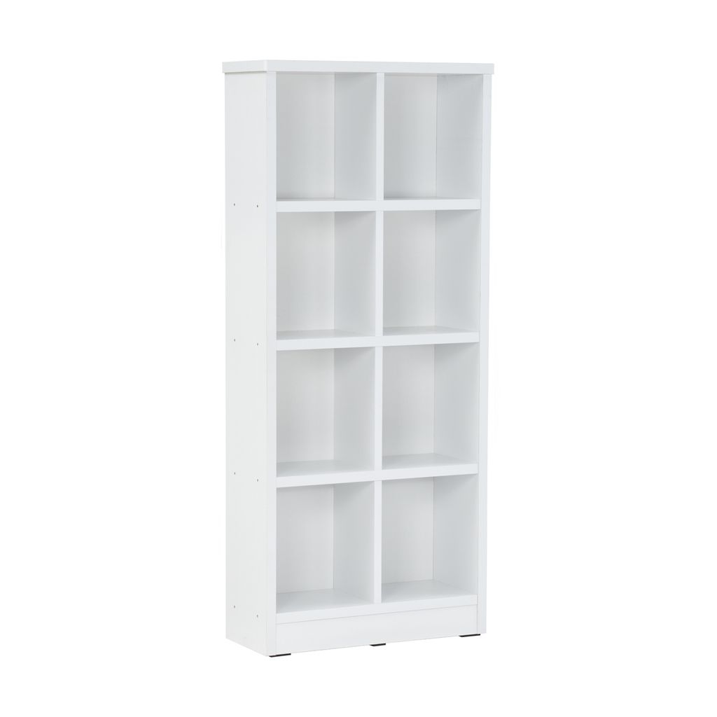 AIMIZON Ievor 8 compartment file cabinet in White colour