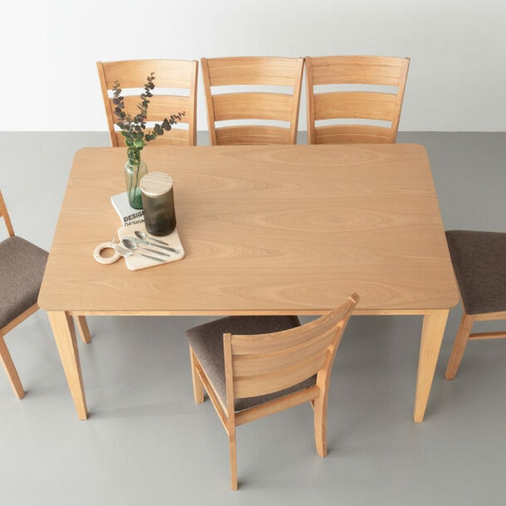 AIMIZON Blligru dining table in Natural colour