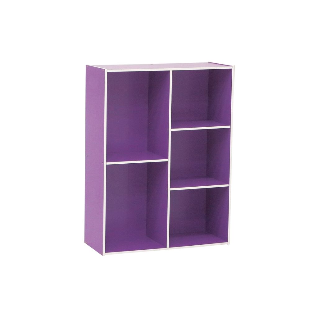 AIMIZON Uiel 5 compartment colour box in Purple colour