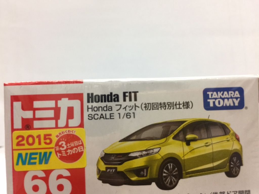 Takara Tomy TAKARA TOMY Tomica No.66 Honda Fit BP TKT2218