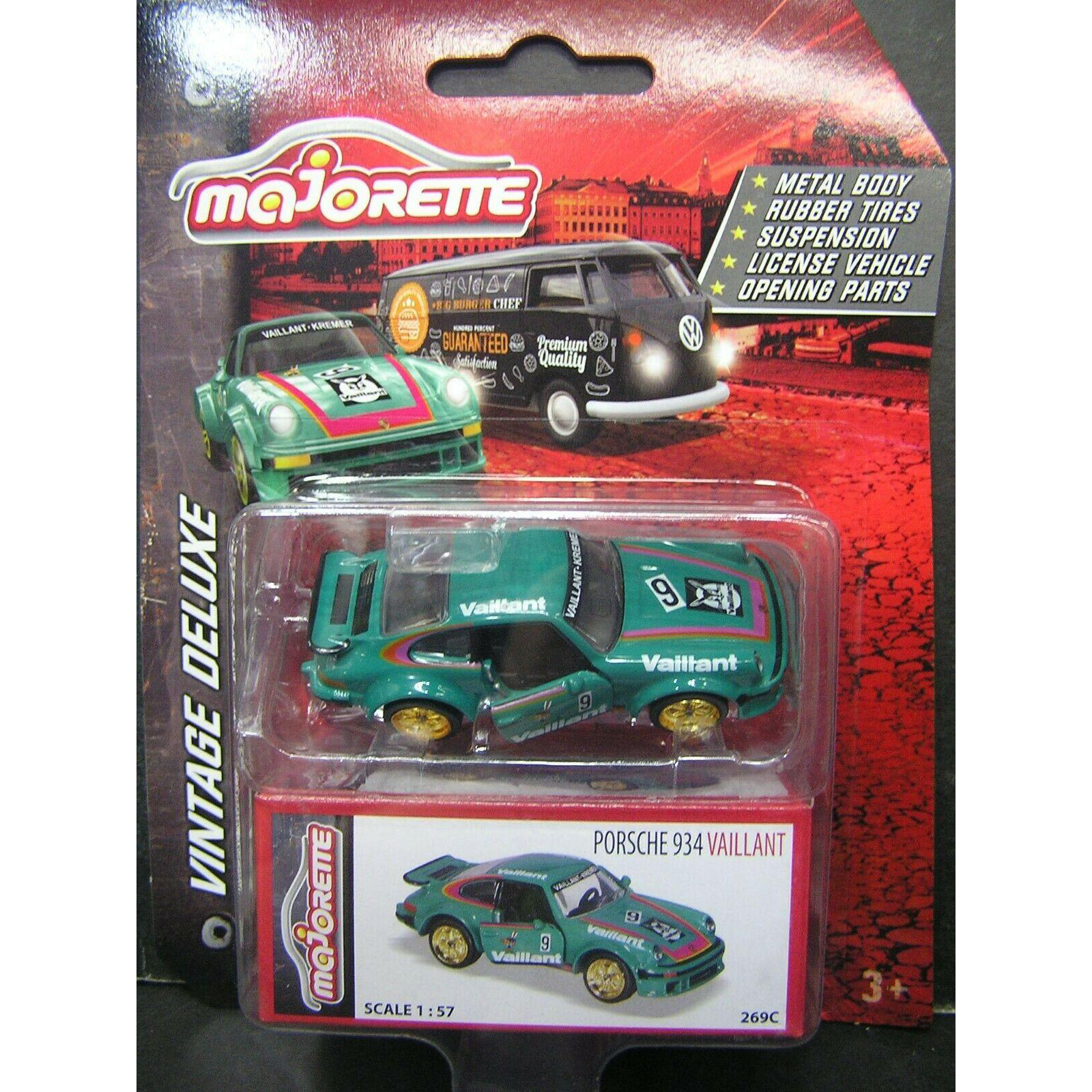 majorette porsche 934 vaillant