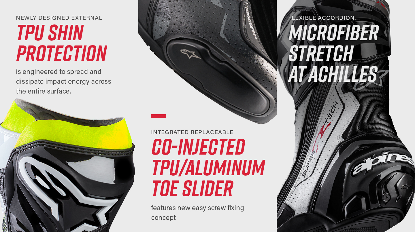TPU Shin Protection Con-Injected TPU/Aluminum Toe Solider Mircrofiber Stretch At Achilles