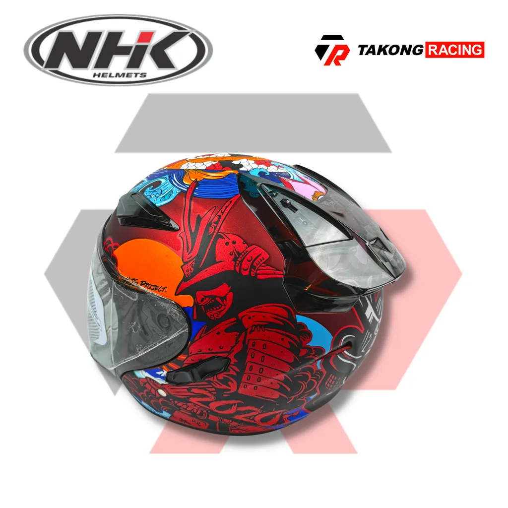 Nhk R1 V2 Samurai Matt Version Takong Racing Riding Apparel
