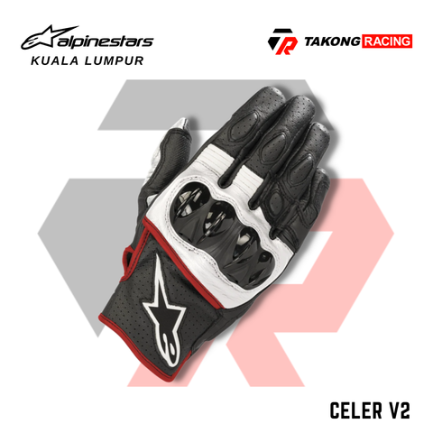 Alpinestars Celer V2 Leather Gloves - Bayside Performance