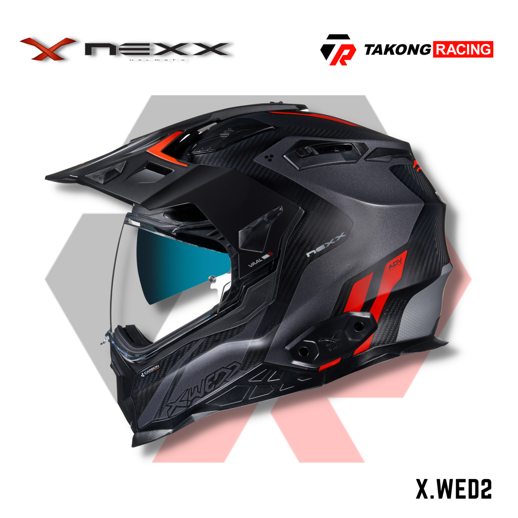 Casco Trail Nexx X.Wed 2 Carbon VAAL Black Matt