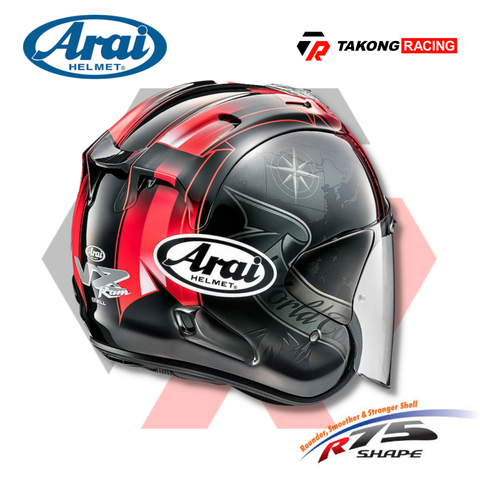 ARAI VZ-RAM Harada Tour Black – Takong Racing (Riding Apparel)