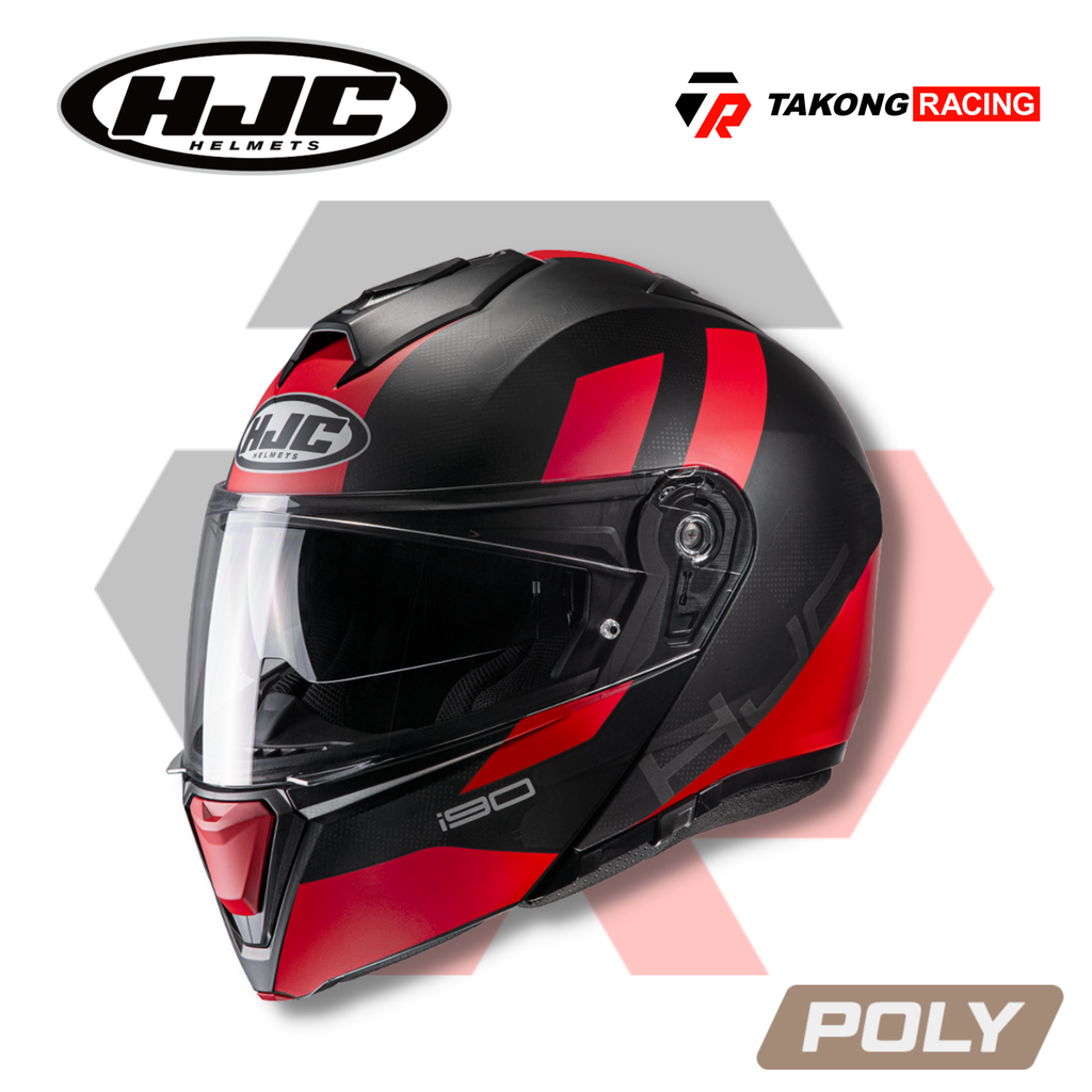 HJC i90 Syrex Modular Helmet With Cardo Spirit HD Bluetooth Headset