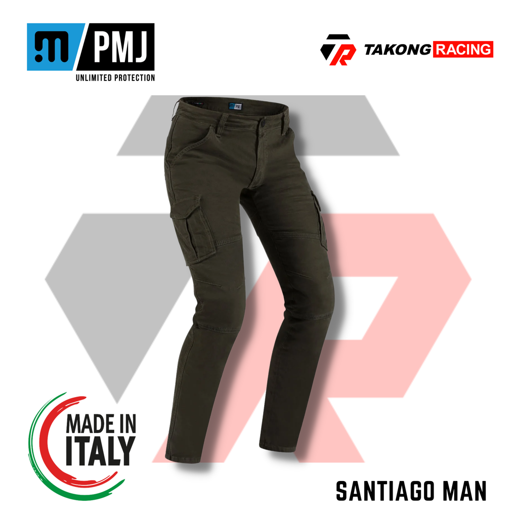 Pantalón vaquero de moto convertible PMJ Santiago Zip, Distribuidor  Oficial PMJ