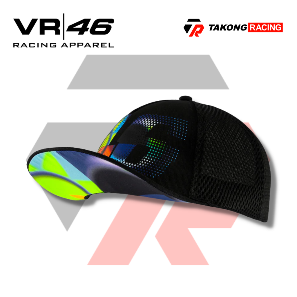 VR46 Sun And Moon Trucker Cap (VRMCA422604) – Takong Racing (Riding Apparel) VR46 Sun And Moon Trucker Cap (VRMCA422604) – Takong Racing (Riding Apparel)