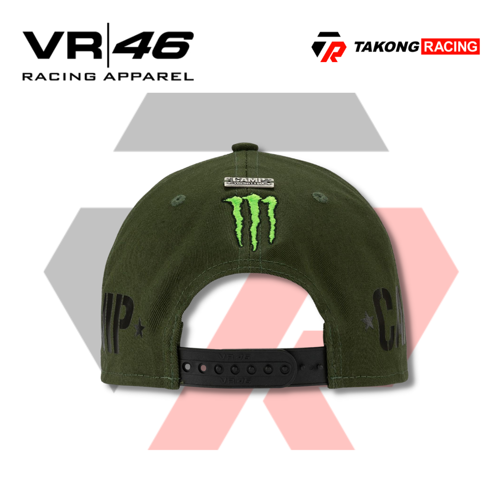 VR46 Monster Camp Adjustable Cap (MOMCA317308) – Takong VR46 Monster Camp Adjustable Cap (MOMCA317308) – Takong
