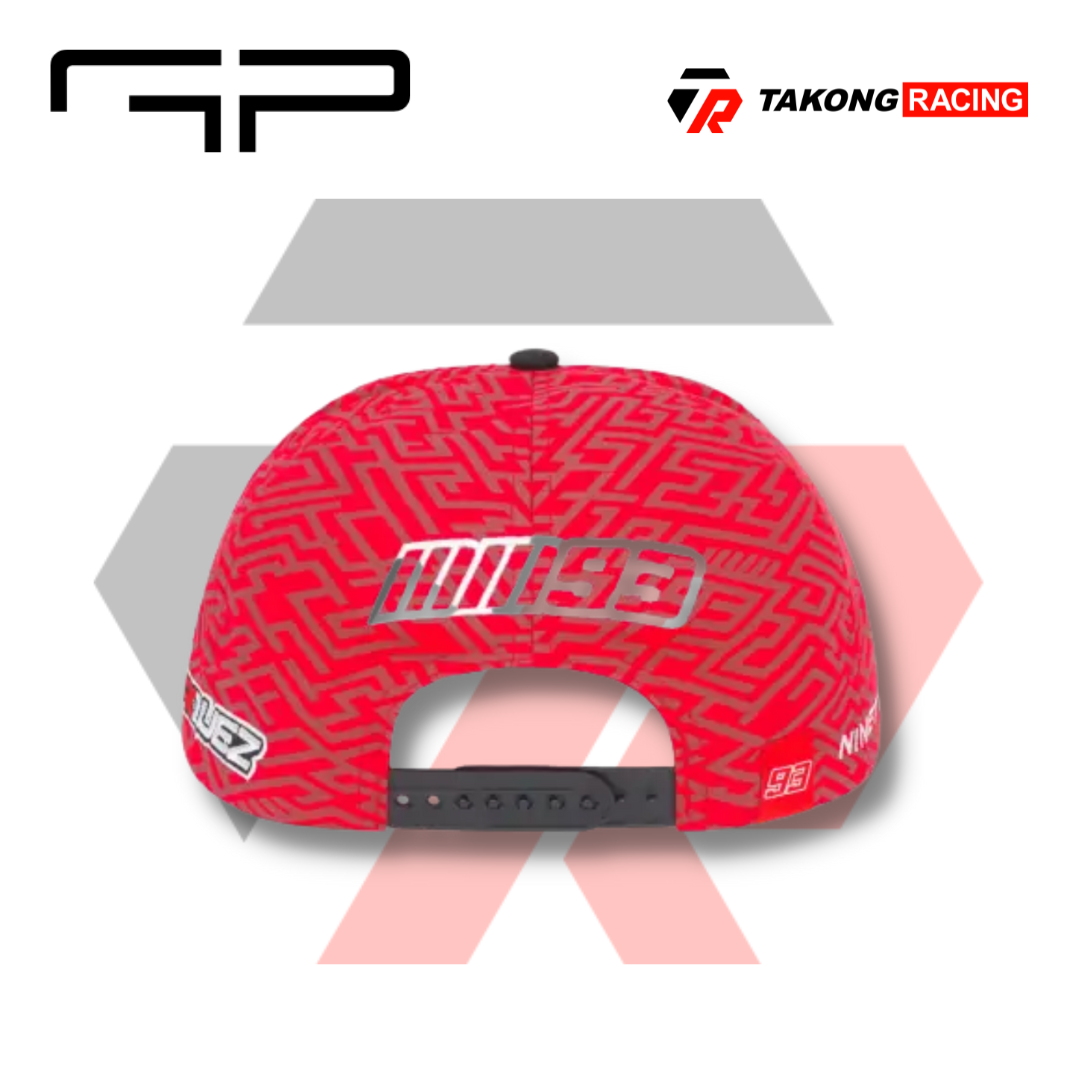 Marc Marquez 93 Ducati MotoGP Cap. Available in red, unisex
