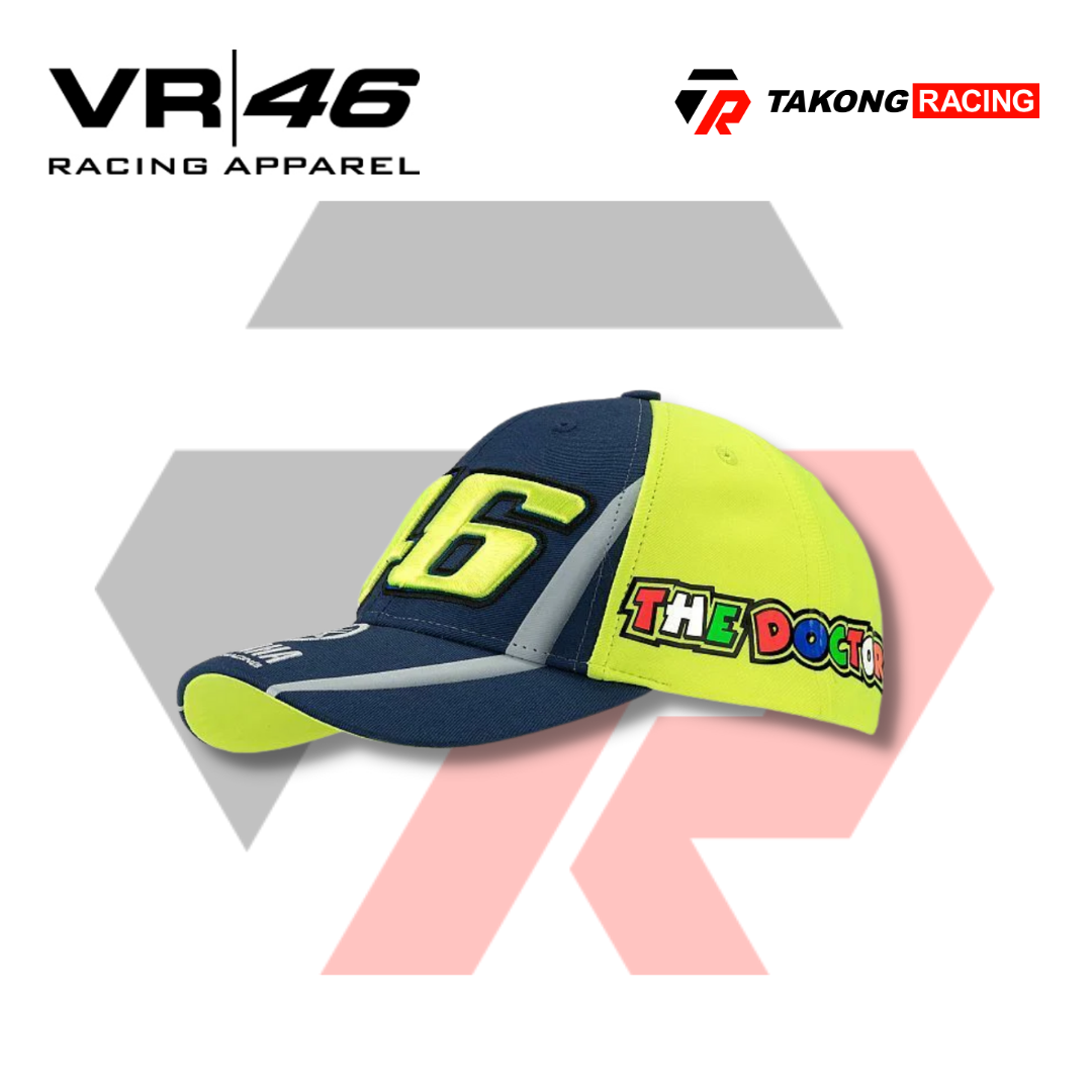 VR46 Dual VR Yamaha Kid Cap (YDKCA314603) – Takong Racing