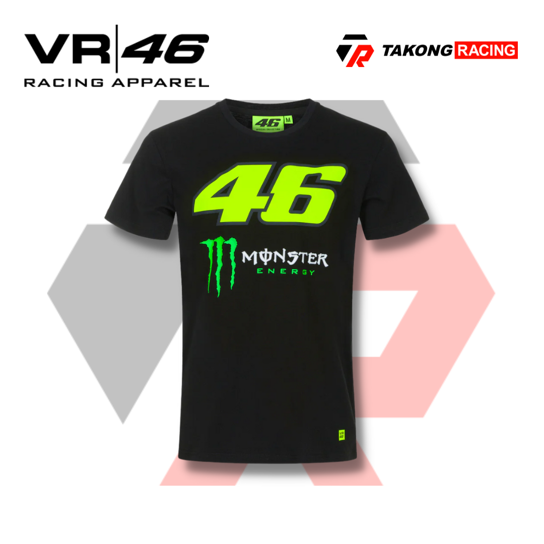 VR46 Dual 46 Monster Energy T-Shirt – Takong Racing (Riding Apparel)