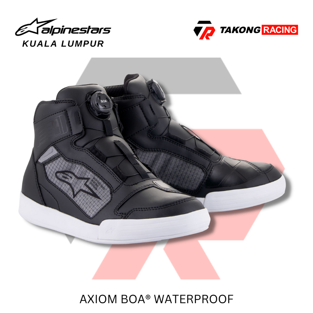 Alpinestars Footwear - Axiom BOA® Waterproof – Takong Racing Alpinestars Footwear - Axiom BOA® Waterproof – Takong Racing