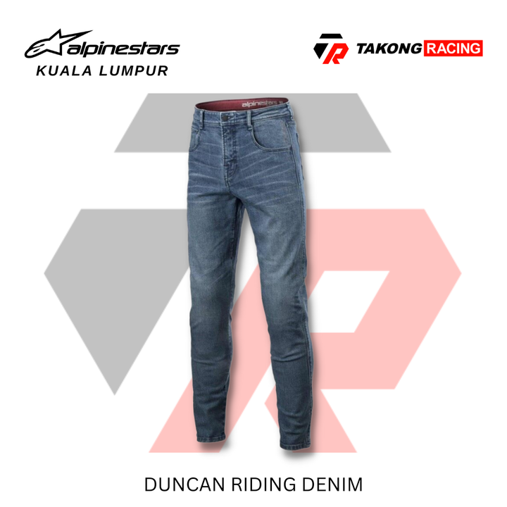 duncan riding denim