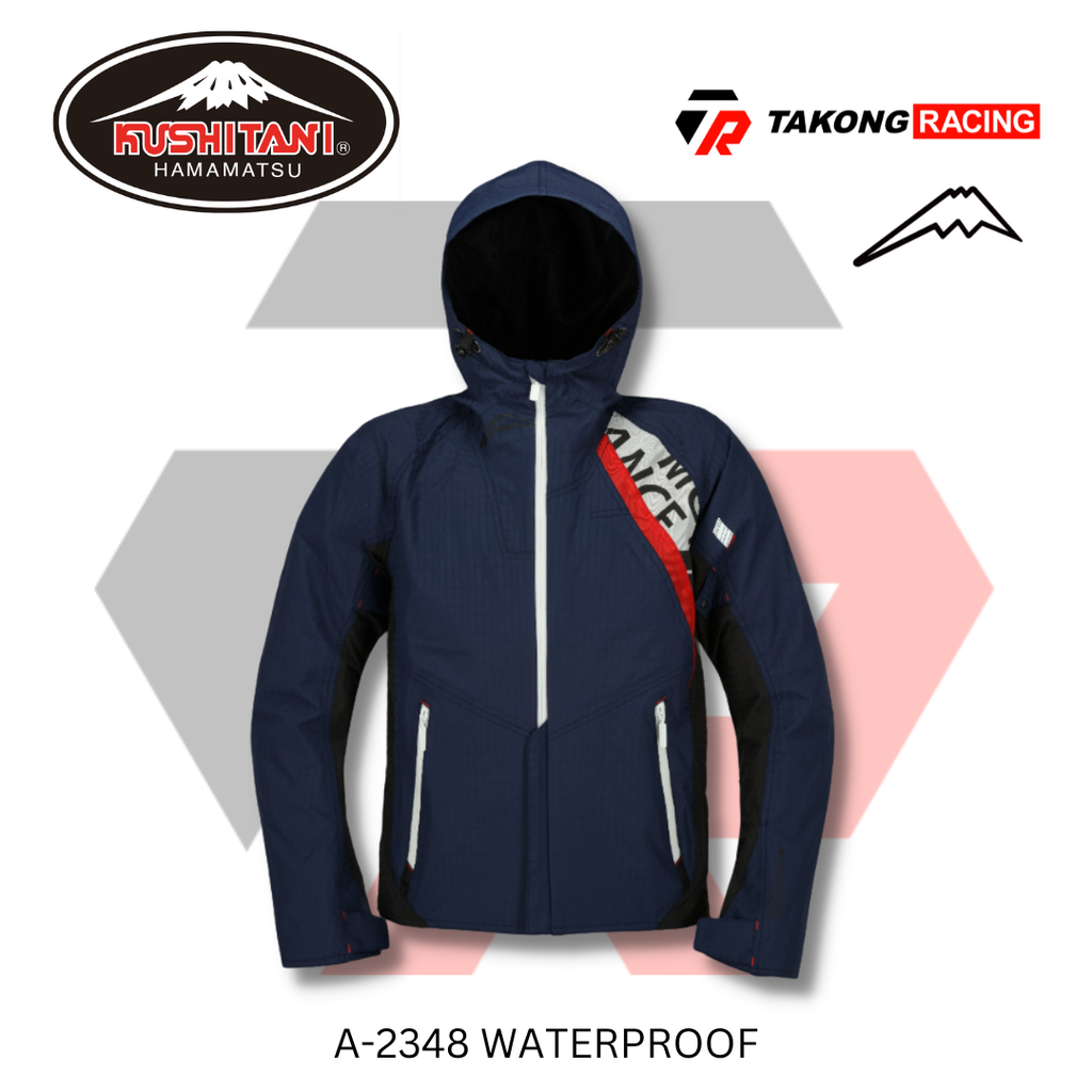 Kushitani Jacket - A-2348 Waterproof – Takong Racing (Riding Kushitani Jacket - A-2348 Waterproof – Takong Racing (Riding