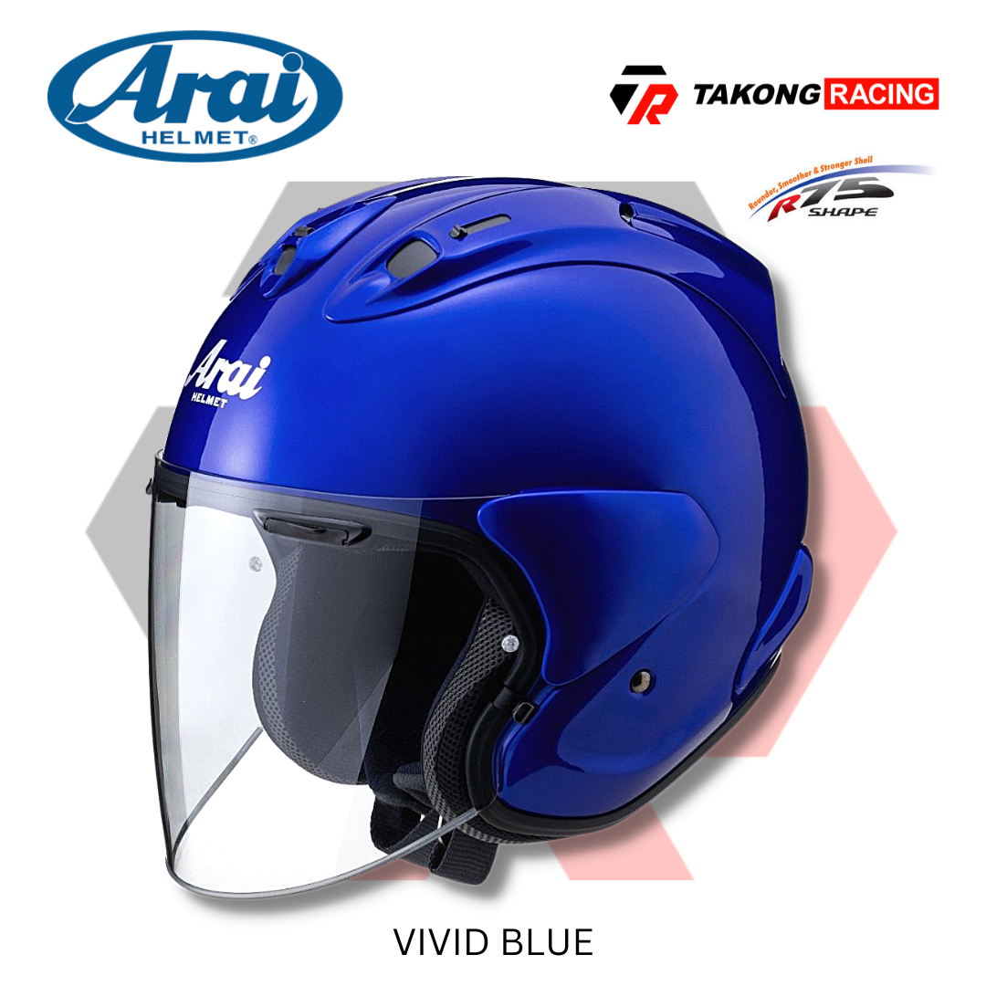 ARAI Helmets VZ-RAM Vivid Blue Glossy – Takong Racing