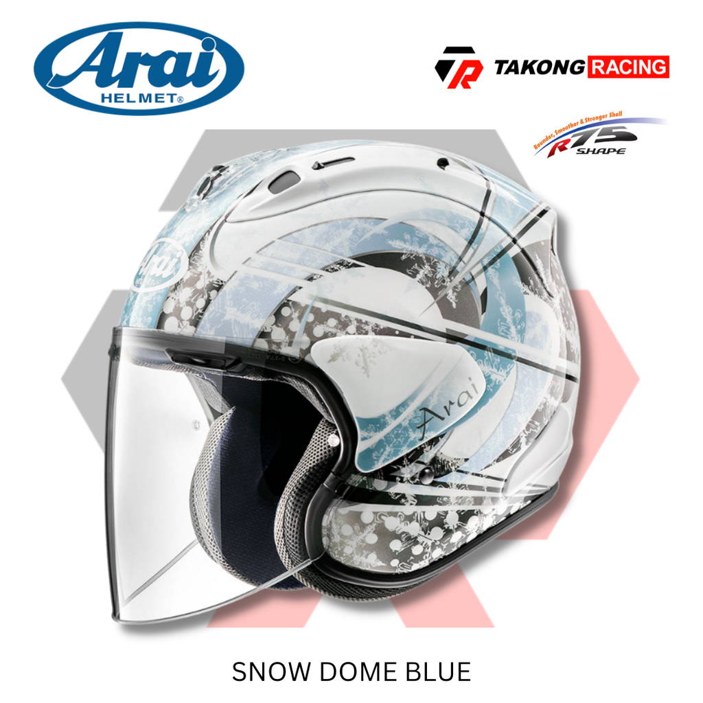 アライVZ-RAM SNOW DOME ARAI Helmets VZ-RAM Snow Dome Blue – Takong Racing (Riding