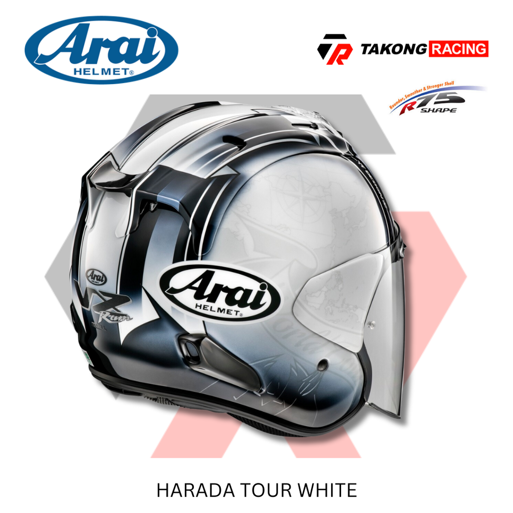 Arai VZ-RAM HARADA TOUR ARAI VZ- RAM HARADA TOUR ホワイト size M
