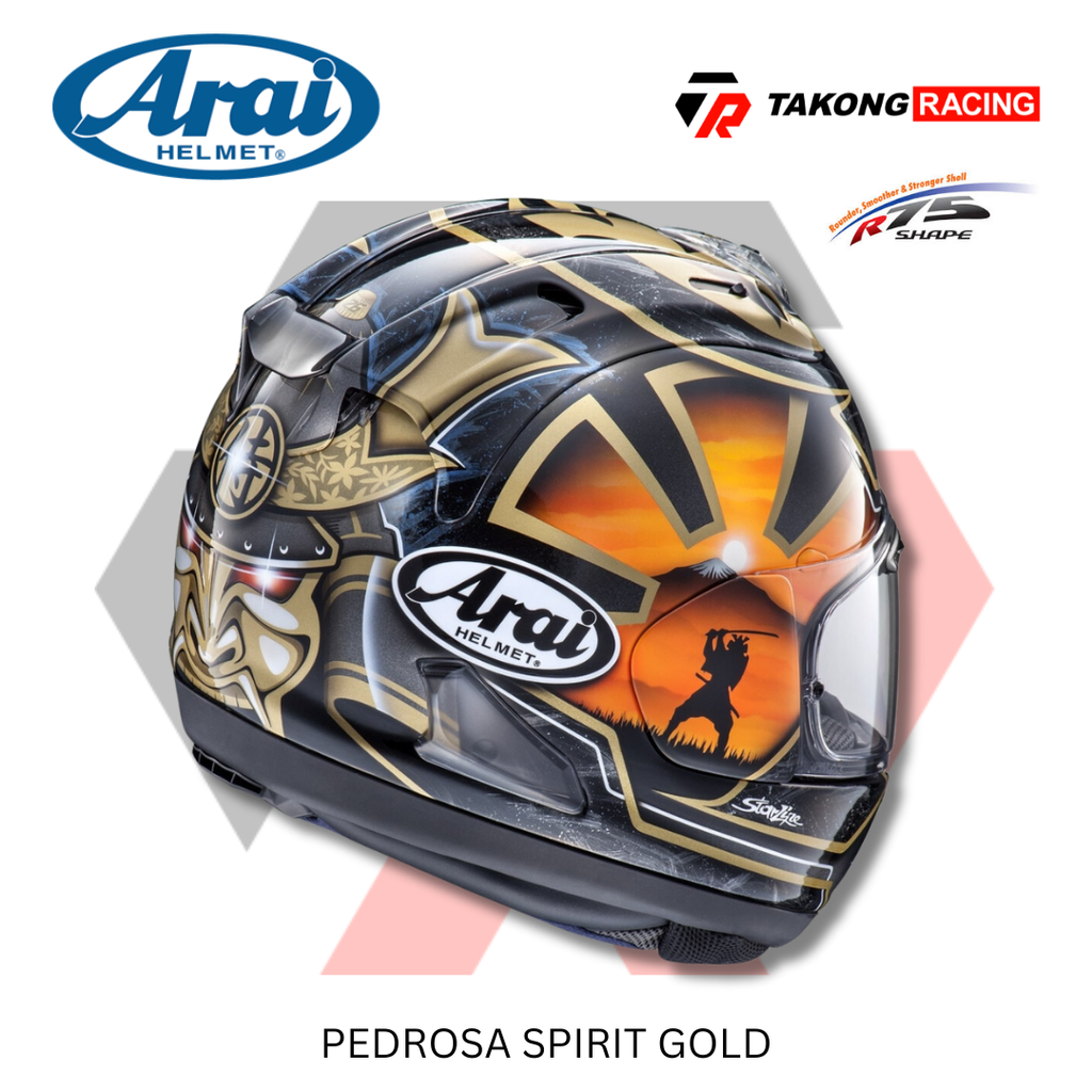 ベストセラー Spirit Pedrosa RX-7X Helmets ARAI Gold Racing Takong – Others