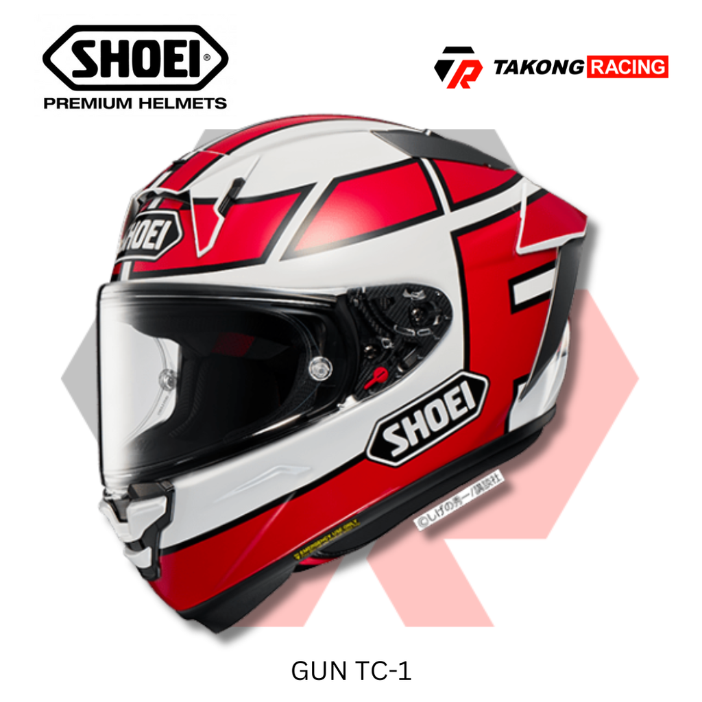SHOEI Helmets X15 Gun TC-1 – Takong Racing (Riding Apparel) SHOEI Helmets X15 Gun TC-1 – Takong Racing (Riding Apparel)